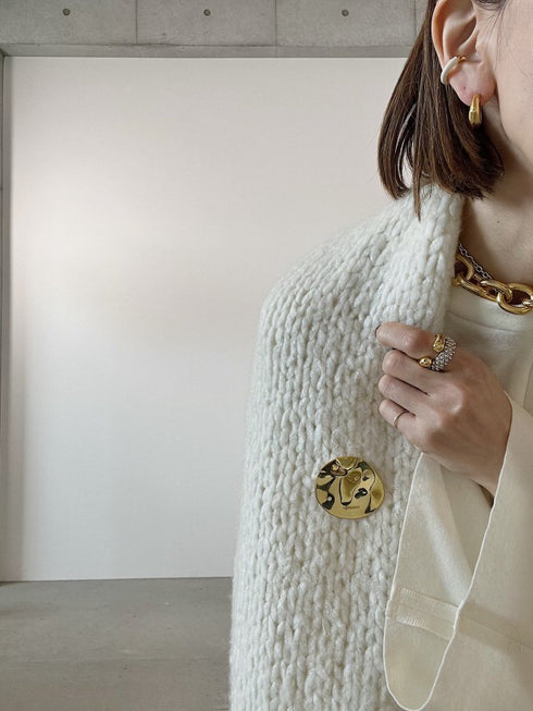 luxe knit 04 stole (baby cashmere)